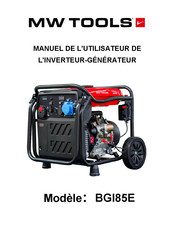 MW TOOLS BGI85E Manuel De L'utilisateur