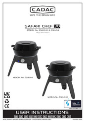Cadac Safari Chef 30 Compact Mode D'emploi