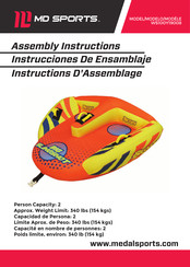 MD SPORTS WS100Y19008 Instructions D'assemblage