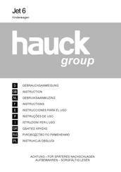 Hauck Jet 6 Manuel D'instructions