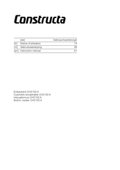 CONSTRUCTA CH2102.4 Notice D'utilisation