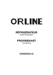 ORLINE OGN265A+/2 Guide D'utilisation