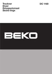 Beko DC 1169 Mode D'emploi