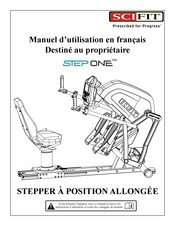 SCIFIT StepOne Manuel D'utilisation