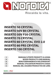 LA NORDICA INSERTO 80 CRYSTAL EVO 2.0 Manuel Utilisateur