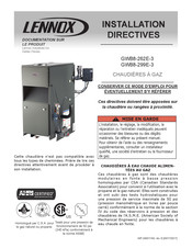 Lennox GWB8-299E-3 Installation