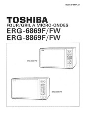 Toshiba ERG-8869F Mode D'emploi