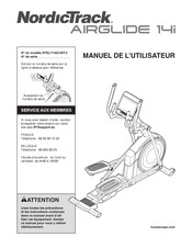 NordicTrack AIRGLIDE 14i Manuel De L'utilisateur