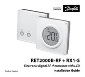 Danfoss RET2000B-RF Guide D'installation