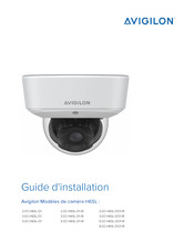 Avigilon 5.0C-H6SL-DO1-IR Guide D'installation