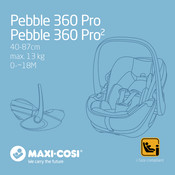 Maxi-Cosi Pebble 360 Pro2 Mode D'emploi