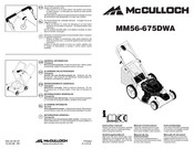 McCulloch MM56-675DWA Manuel D'instructions