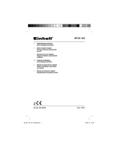 EINHELL BT-CD 18/3 Mode D'emploi D'origine