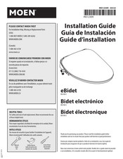 Moen EB2100-E Guide D'installation