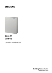 Siemens SI120 FR Guide D'installation
