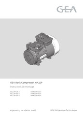 GEA Bock HA22P/160-4 Instructions De Montage