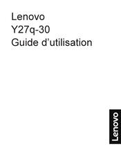Lenovo Y27q-30 Guide D'utilisation