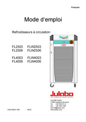 Julabo FL4006 Mode D'emploi