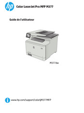 HP Color LaserJet Pro MFP M377dw Guide De L'utilisateur