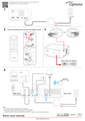 Optoma ML1080ST Manuel D'installation