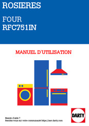 ROSIERES RFC751IN Notice D'emploi Et D'installation