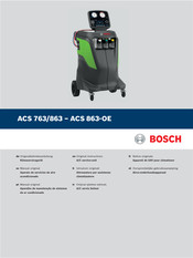 Bosch ACS 863-OE Notice Originale