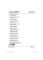 Gardol GEK-E 2240 Instructions D'origine