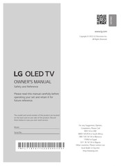 LG OLED65C26LA Manuel Du Propriétaire