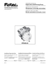 Flotec FP5455-01 Notice D'utilisation