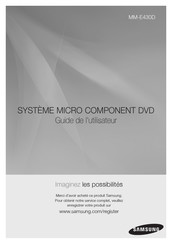 Samsung MM-E430D Guide De L'utilisateur
