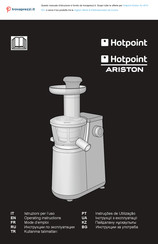 Hotpoint Ariston SJ 4010 AX1 Mode D'emploi