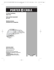 Porter Cable PC250MT Manuel D'instructions