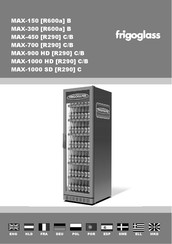 FRIGOGLASS MAX-900 HD B Manuel D'utilisation