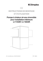 Dimplex LI 16ASR Instructions De Montage Et D'utilisation
