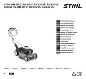 Stihl RM 655 RS Manuel D'utilisation