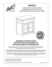 Bell'O WAVS317 Instructions D'assemblage