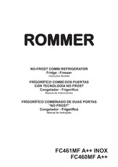 ROMMER FC461MF Manuel D'instructions