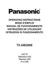 Panasonic TX-24E200E Mode D'emploi