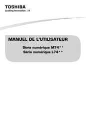 Toshiba M74 Serie Manuel De L'utilisateur