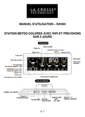 La Crosse Technology SW404 Manuel D'utilisation