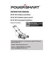 Powersmart PS76826 Manuel D'instructions