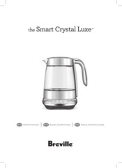 Breville Smart Crystal Luxe BKE855 Manuel D'instructions