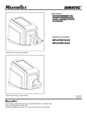 Masterflex Ismatec MFLX78018-50 Mode D'emploi