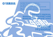 Yamaha YFZ450RE Manuel Du Propriétaire