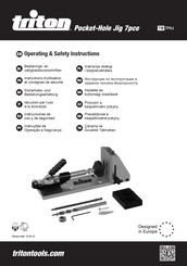 Triton TW 7PHJ Instructions D'utilisation Et Consignes De Sécurité