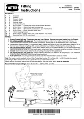 Witter DT148 Instructions De Montage