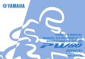 Yamaha PW80X Manuel Du Propriétaire