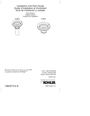 Kohler K-8813 Guide D'installation Et D'entretien