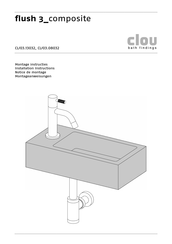 clou flush 3 composite CL/03.08032 Notice De Montage