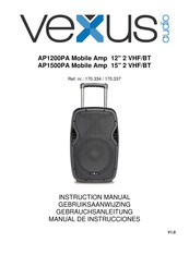 Vexus Audio AP1500PA Mode D'emploi